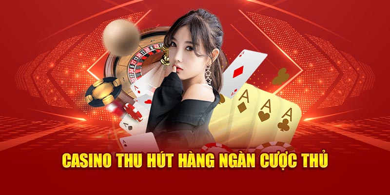 Casino thu hút hàng ngàn thành viên